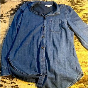 Old Navy jean button down